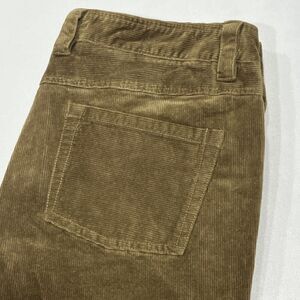 Territory Ahead Jeans Men Brown‎ Casual Corduroy Straight Pants Size 35 (36X31)